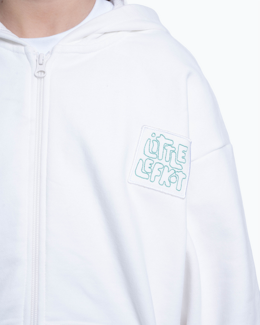 Hoodie Patch Little Lefkot Branco