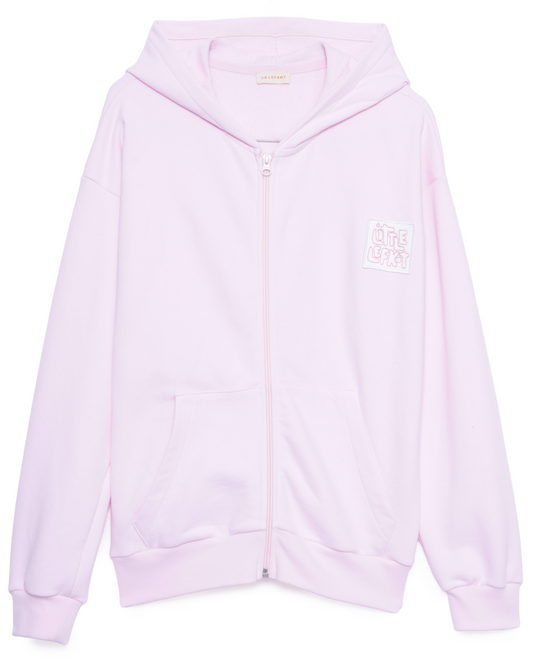 Hoodie Rosa Patch Little Lefkot