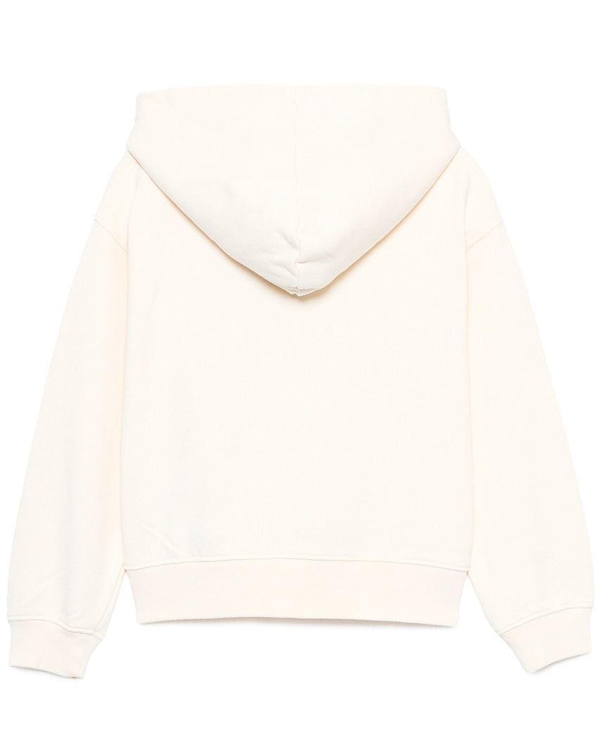 Hoodie Bege com Fecho