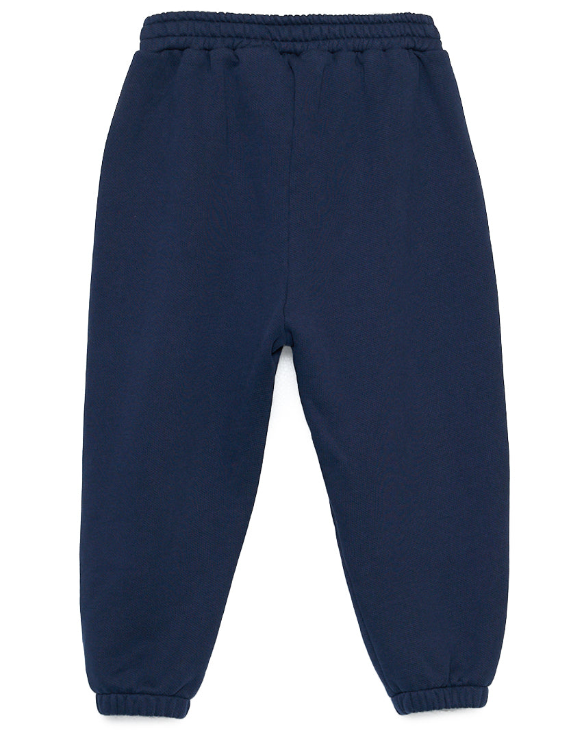 Calça Azul Cardada