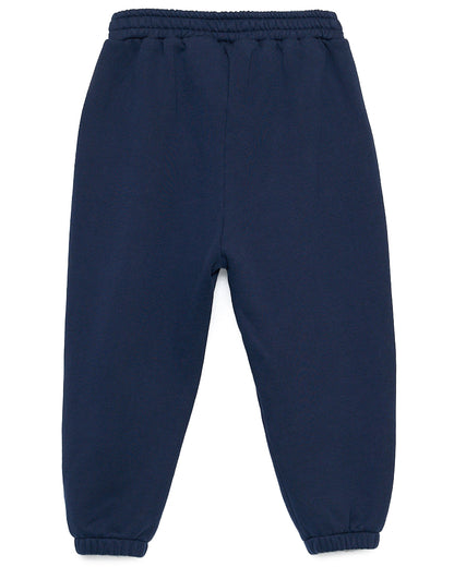 Calça Azul Cardada