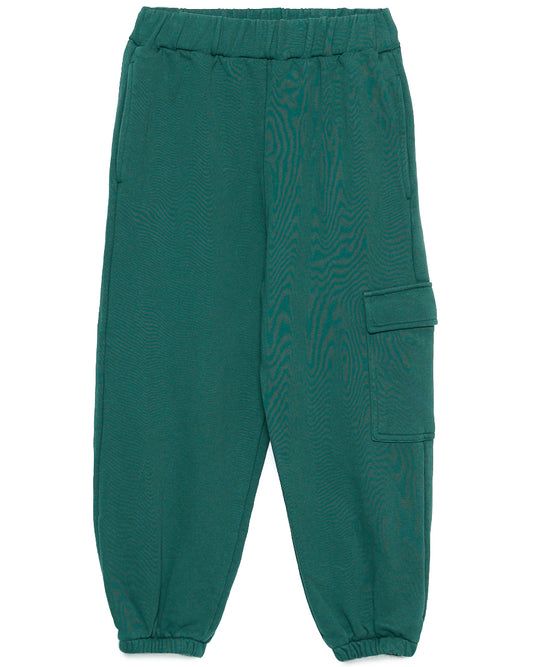 Calça Verde com Bolso Lateral