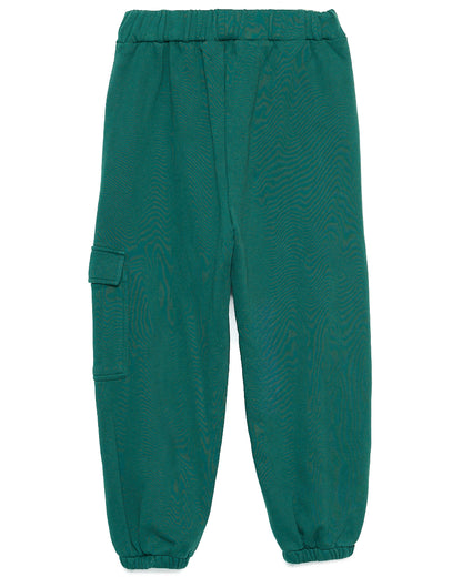 Calça Verde com Bolso Lateral