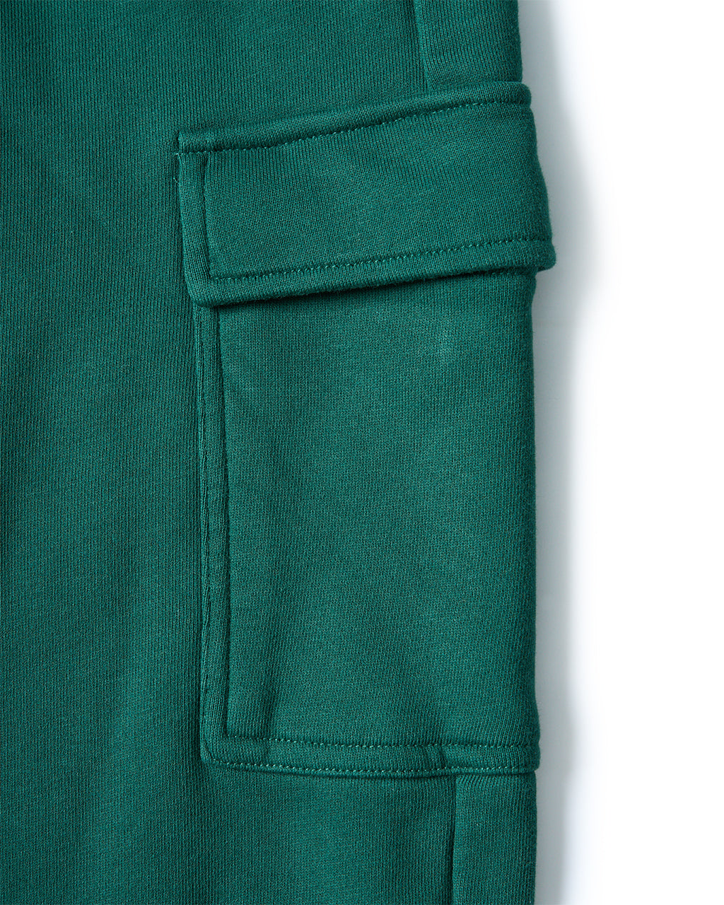 Calça Verde com Bolso Lateral