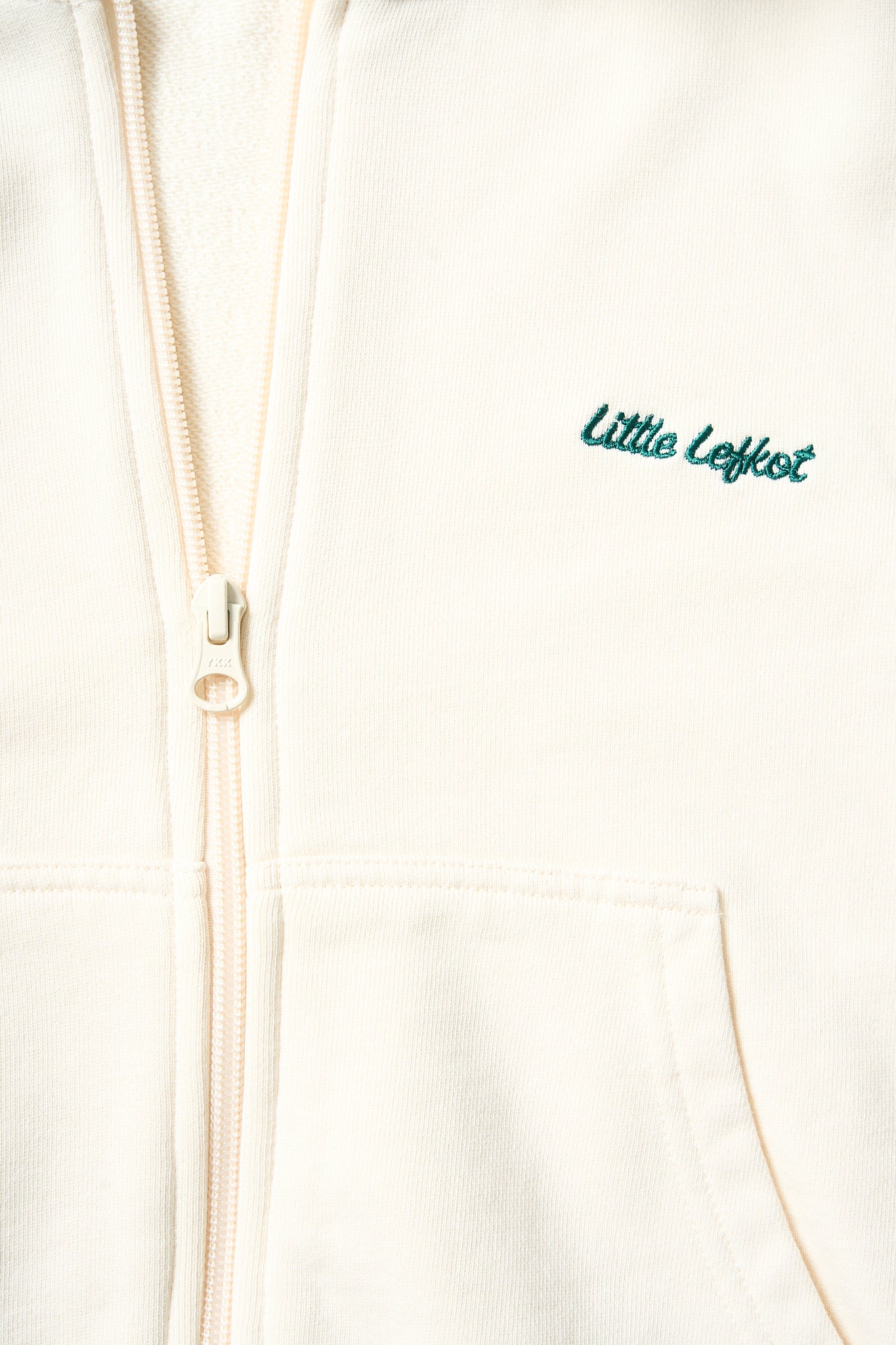 Hoodie Bege com Fecho