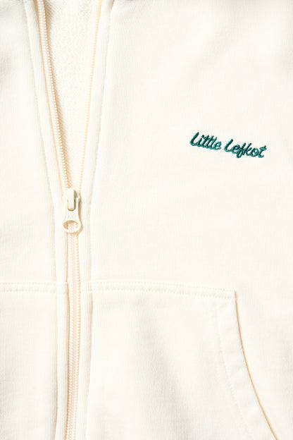 Hoodie Bege com Fecho