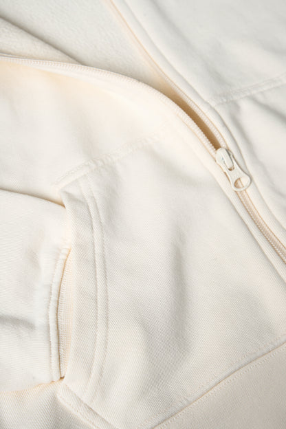 Hoodie Bege com Fecho