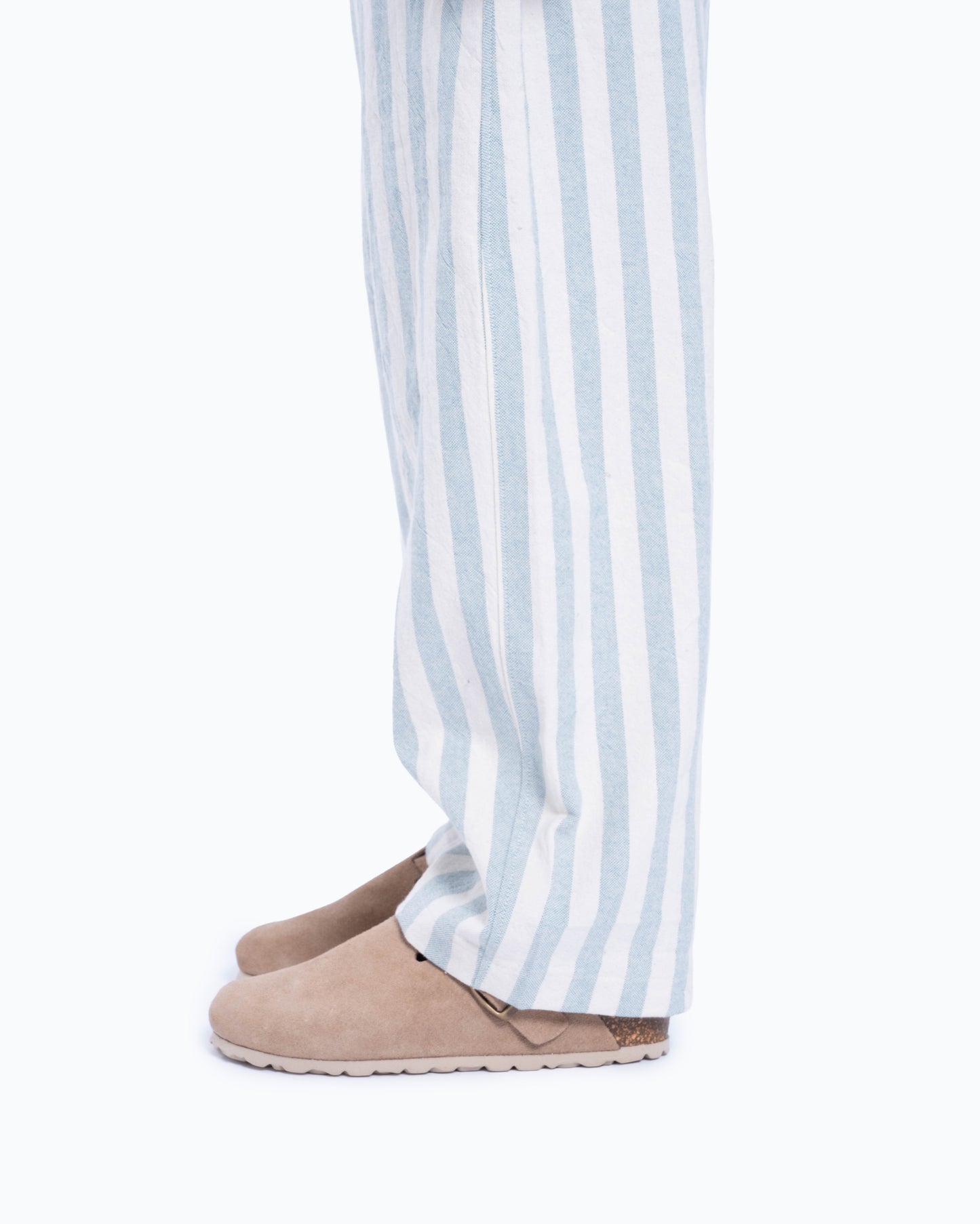 Calça Alice risca azul