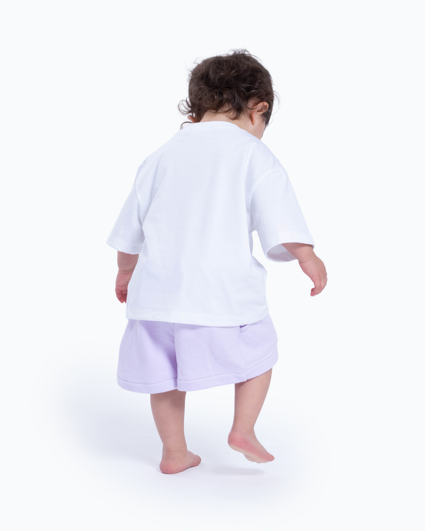 T-Shirt Coração violeta