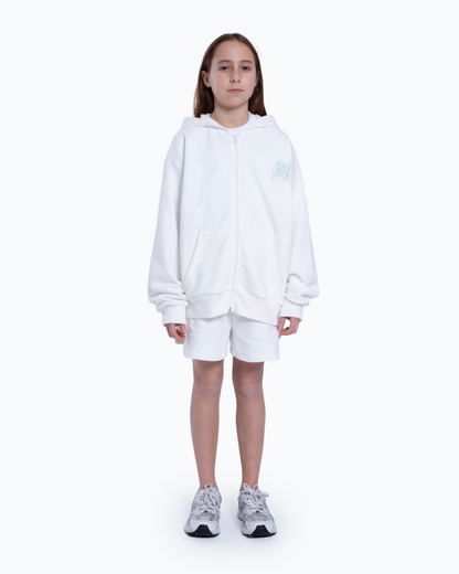 Hoodie Patch Little Lefkot Branco
