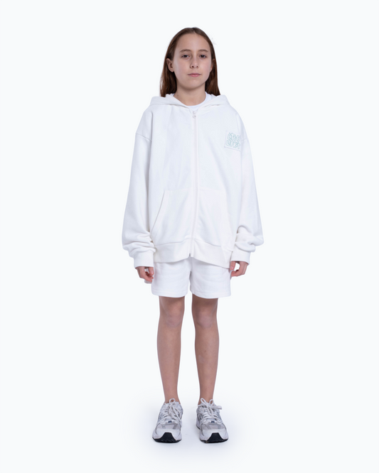 Hoodie Patch Little Lefkot Branco