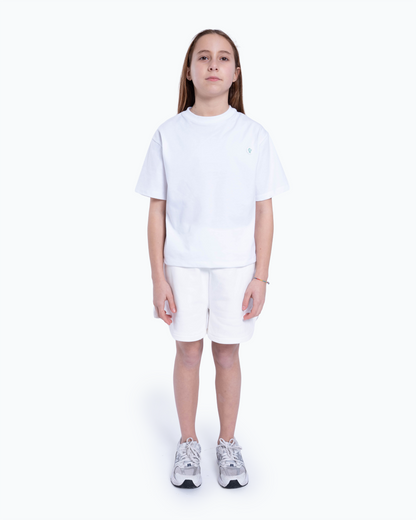 T-Shirt Patch verde agua