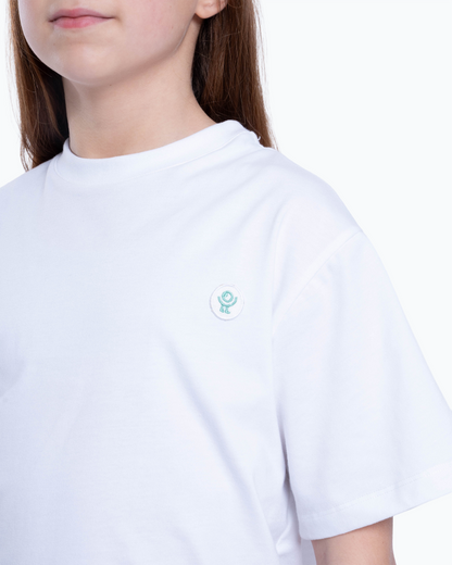 T-Shirt Patch verde agua