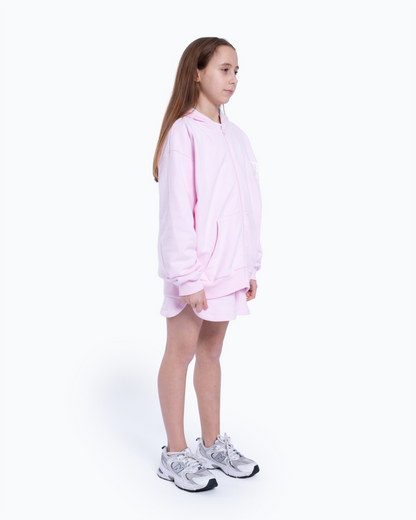 Hoodie Rosa Patch Little Lefkot