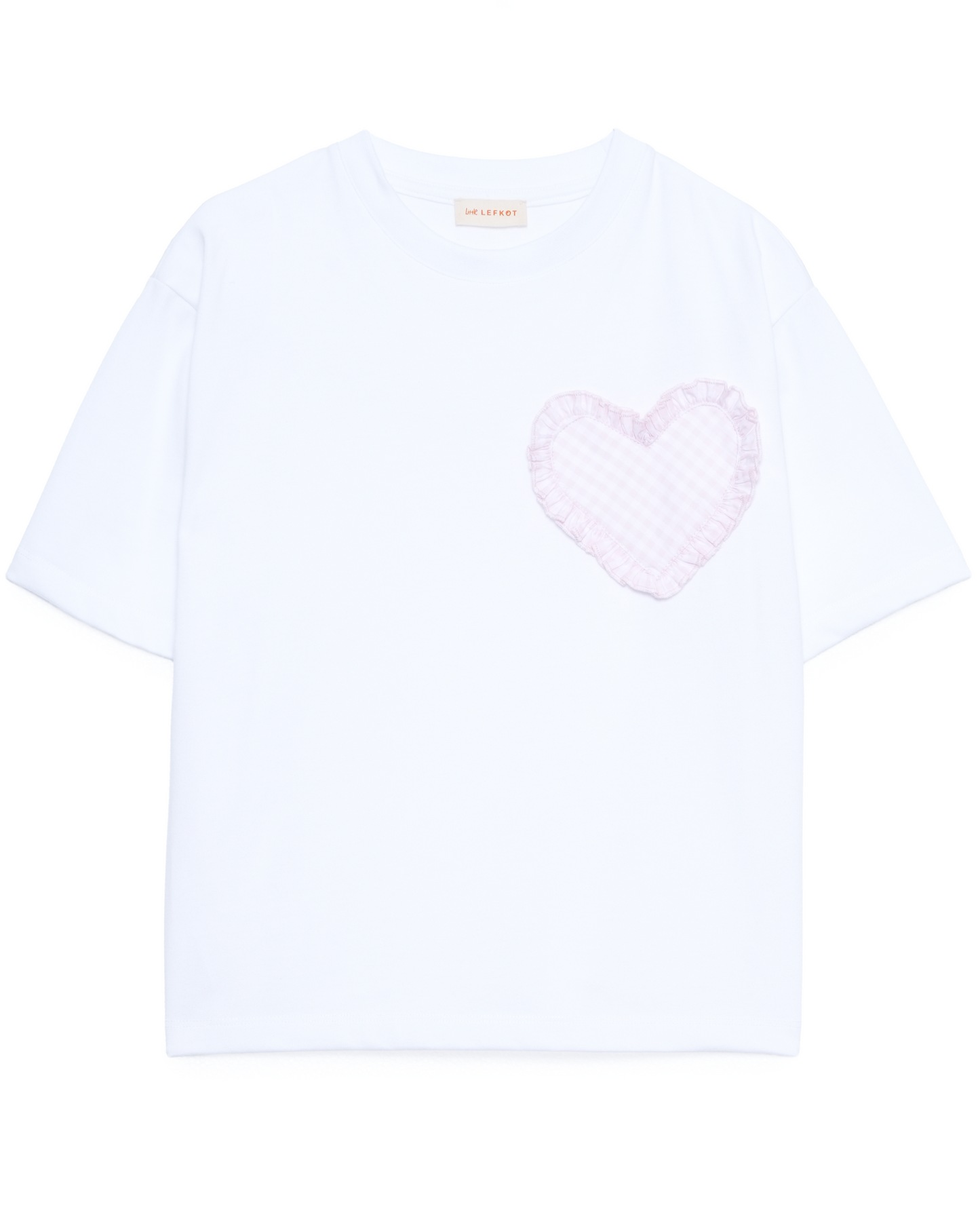T-Shirt coração rosa