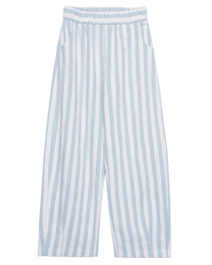 Calça Alice risca azul