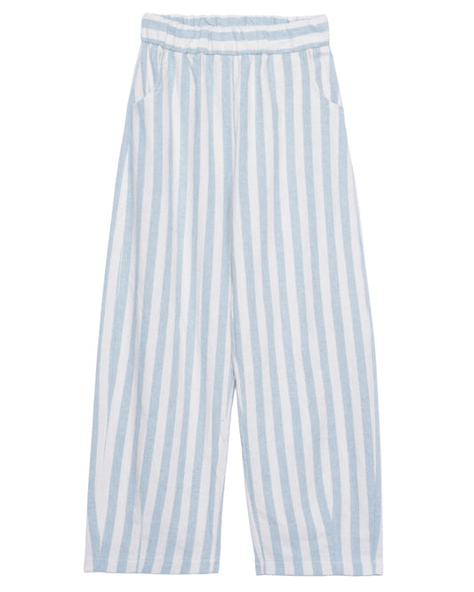 Calça Alice risca azul