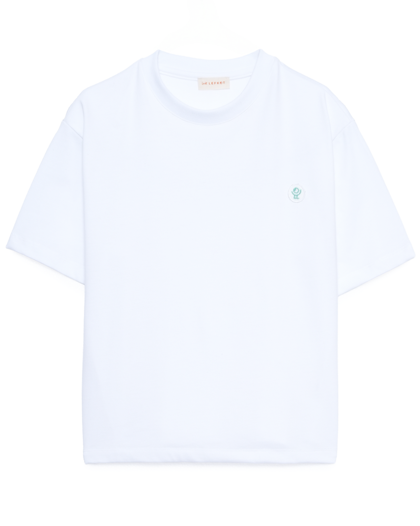 T-Shirt Patch verde agua