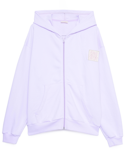 Hoodie Lilás Patch Little Lefkot