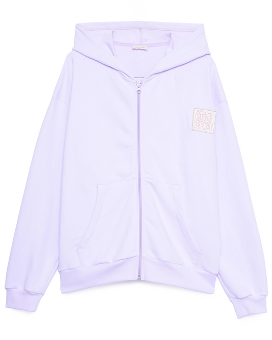 Hoodie Lilás Patch Little Lefkot