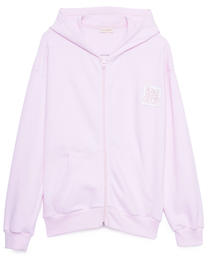 Hoodie Rosa Patch Little Lefkot