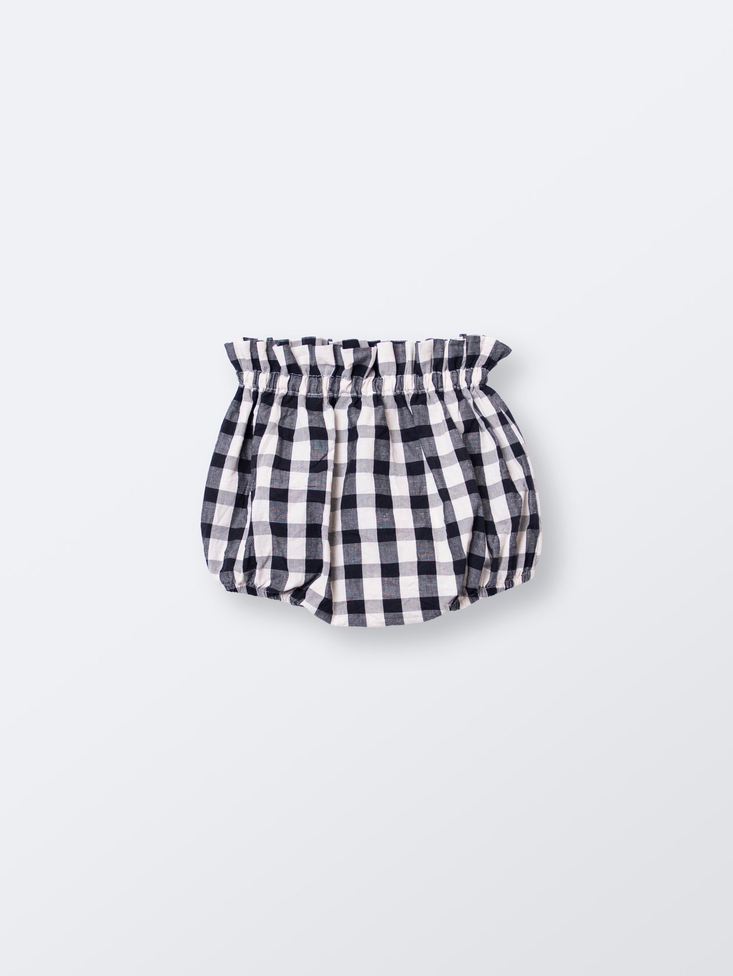 Tapa Fraldas Matilde Vichy preto e branco
