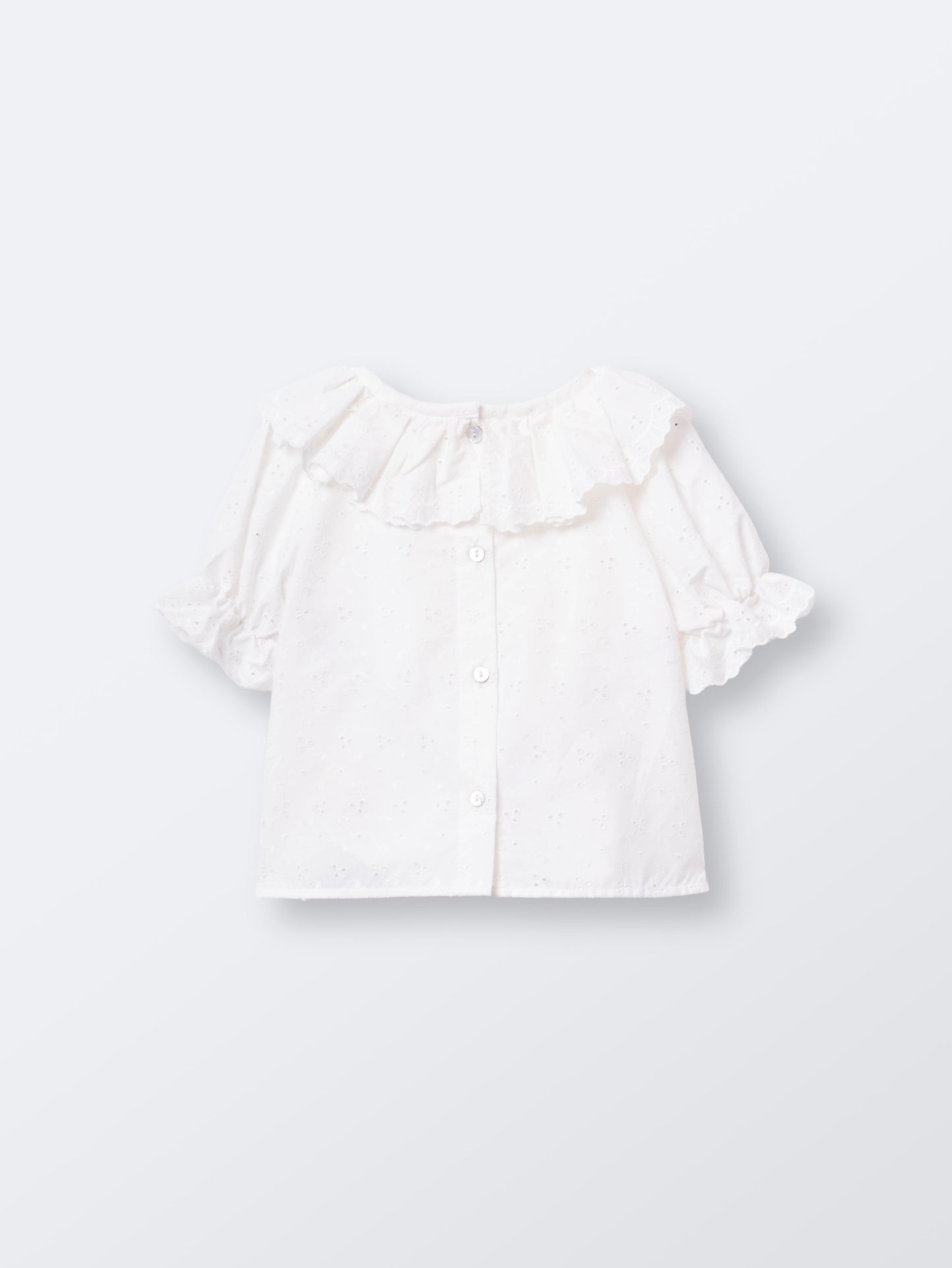 Blusa Tuxa Bordado Inglês