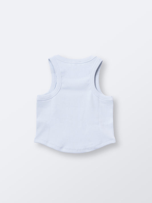 Top Jasmim Azul