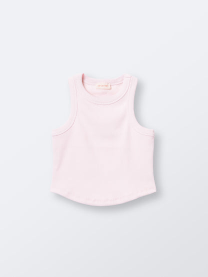 Top Jasmim Rosa
