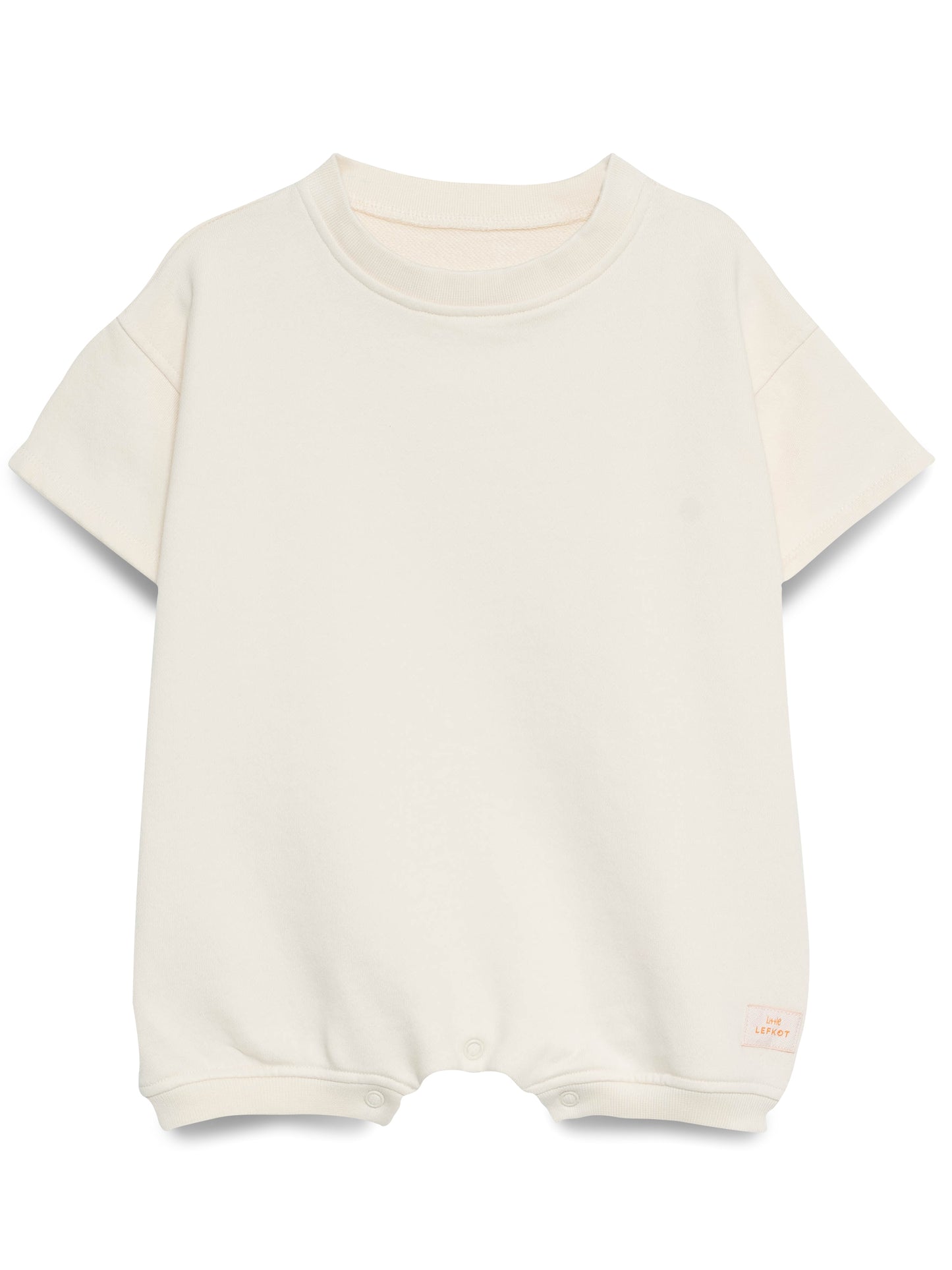 Pijama extragrande de algodón – Beige