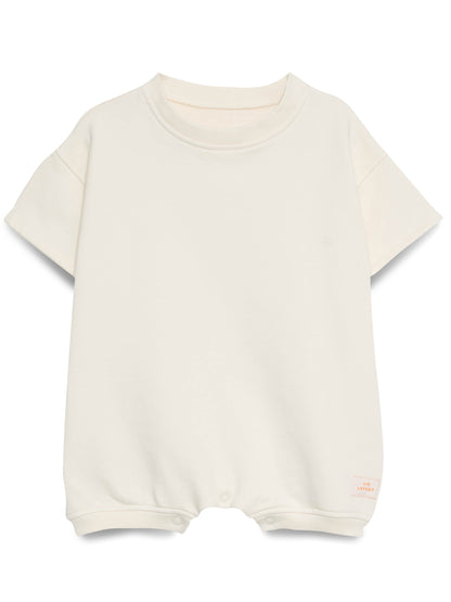 Pijama extragrande de algodón – Beige