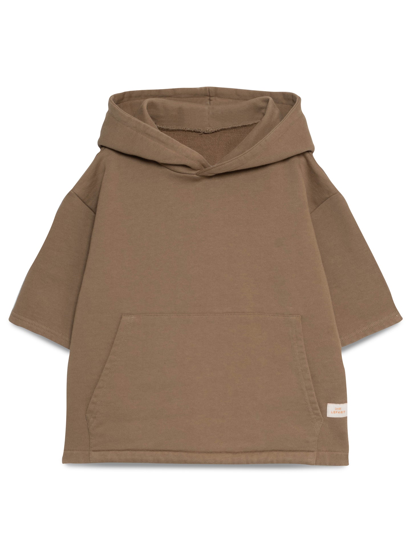 Sweatshirt Oversize com Capuz – Castanho