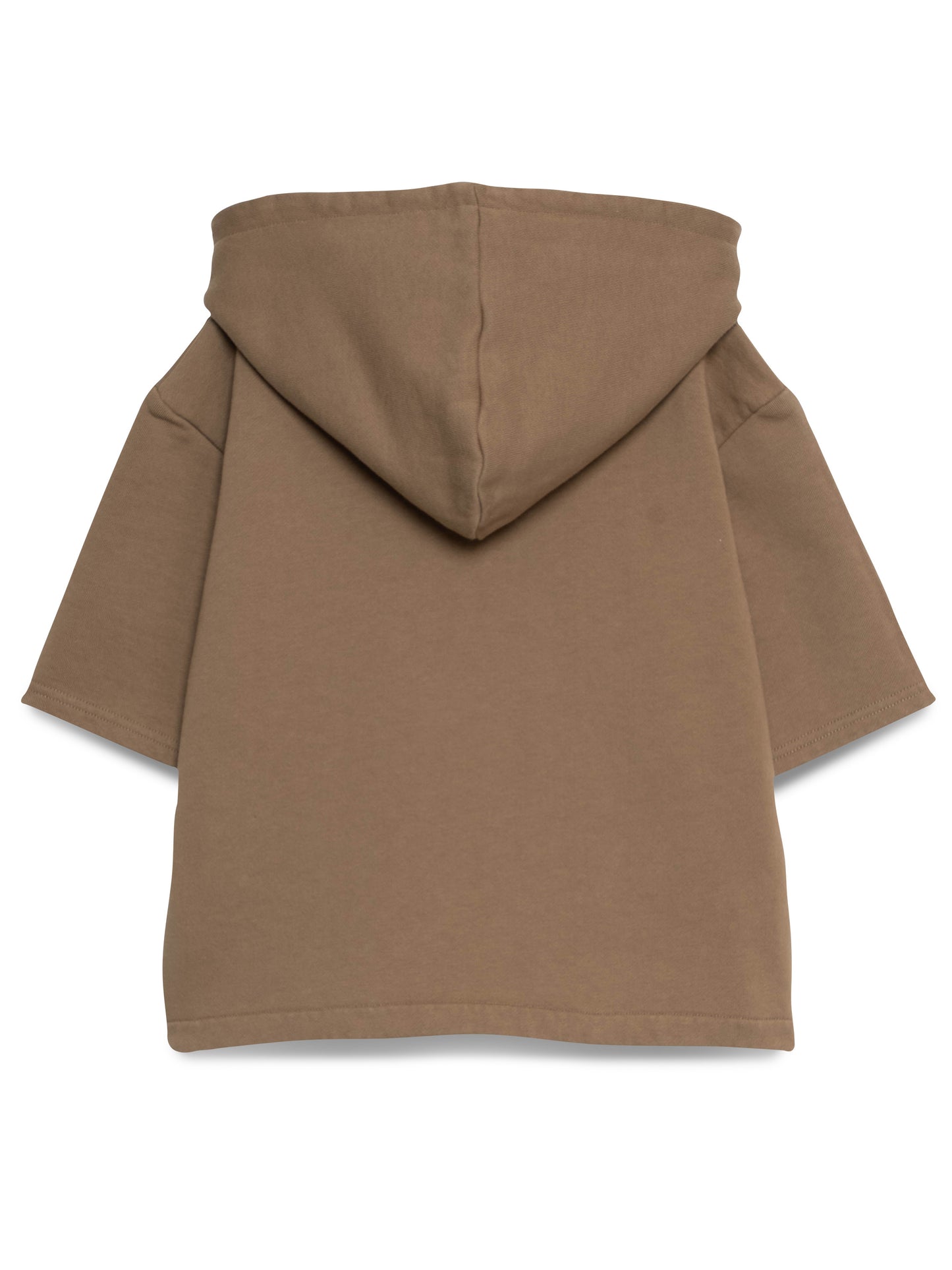 Sweatshirt Oversize com Capuz – Castanho