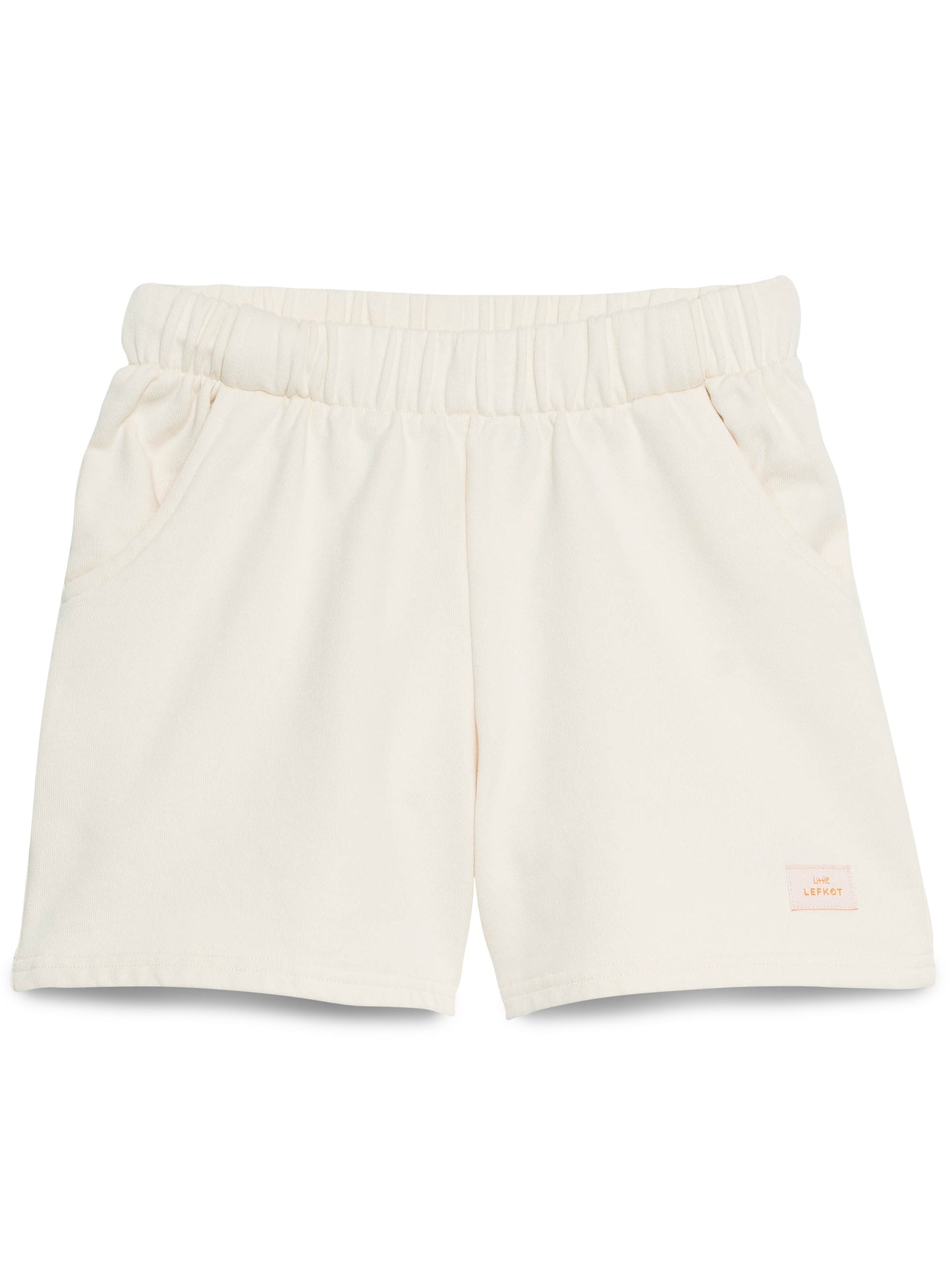 Calções Oversize em Algodão – Bege