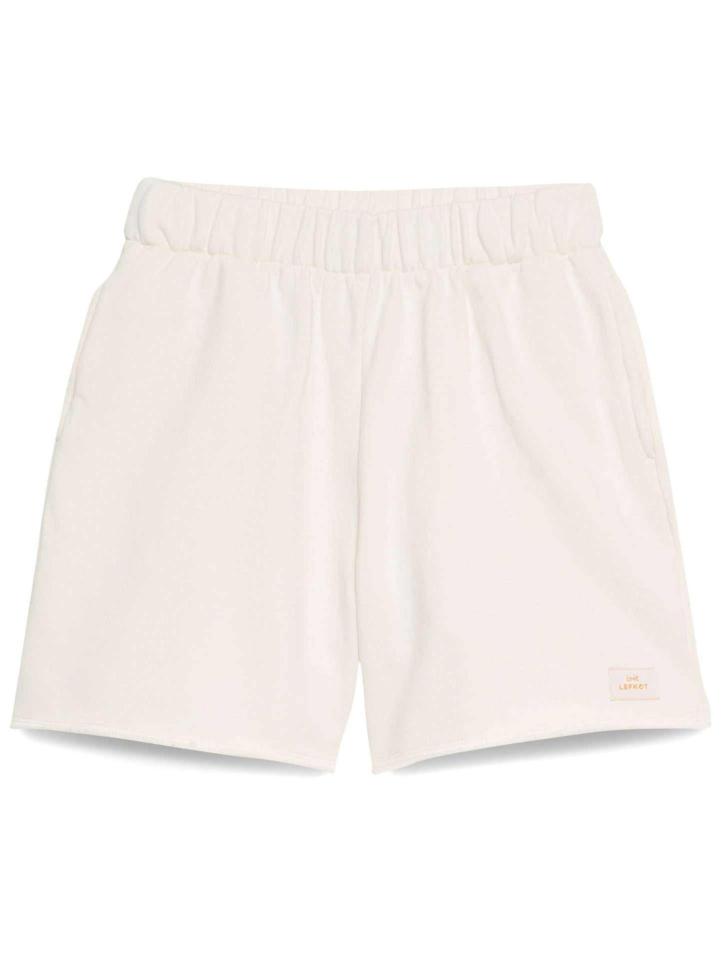 Pantalones cortos de algodón extragrandes – Beige