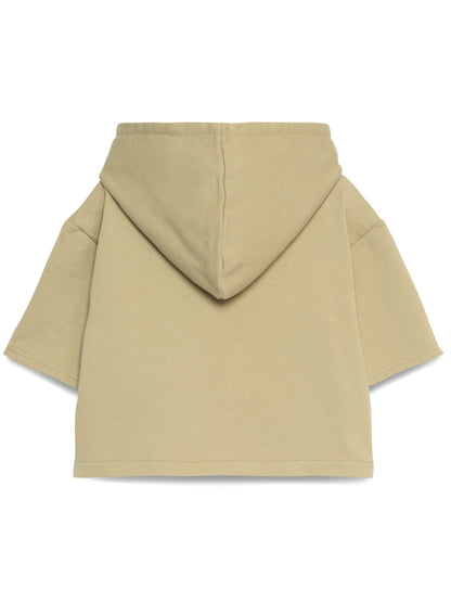 Sweatshirt Oversize com Capuz – Verde Oliva