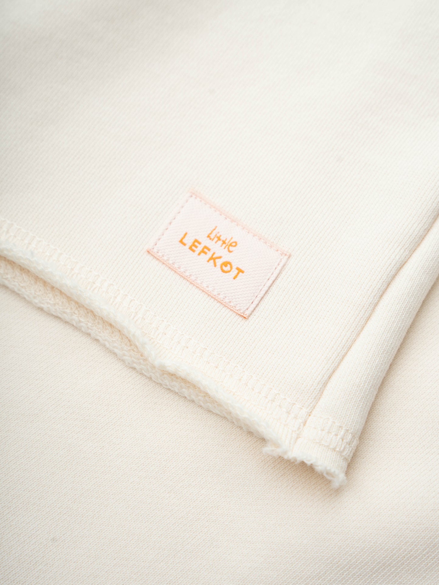 Pantalones cortos de algodón extragrandes – Beige