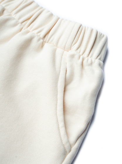 Calções Oversize em Algodão – Bege