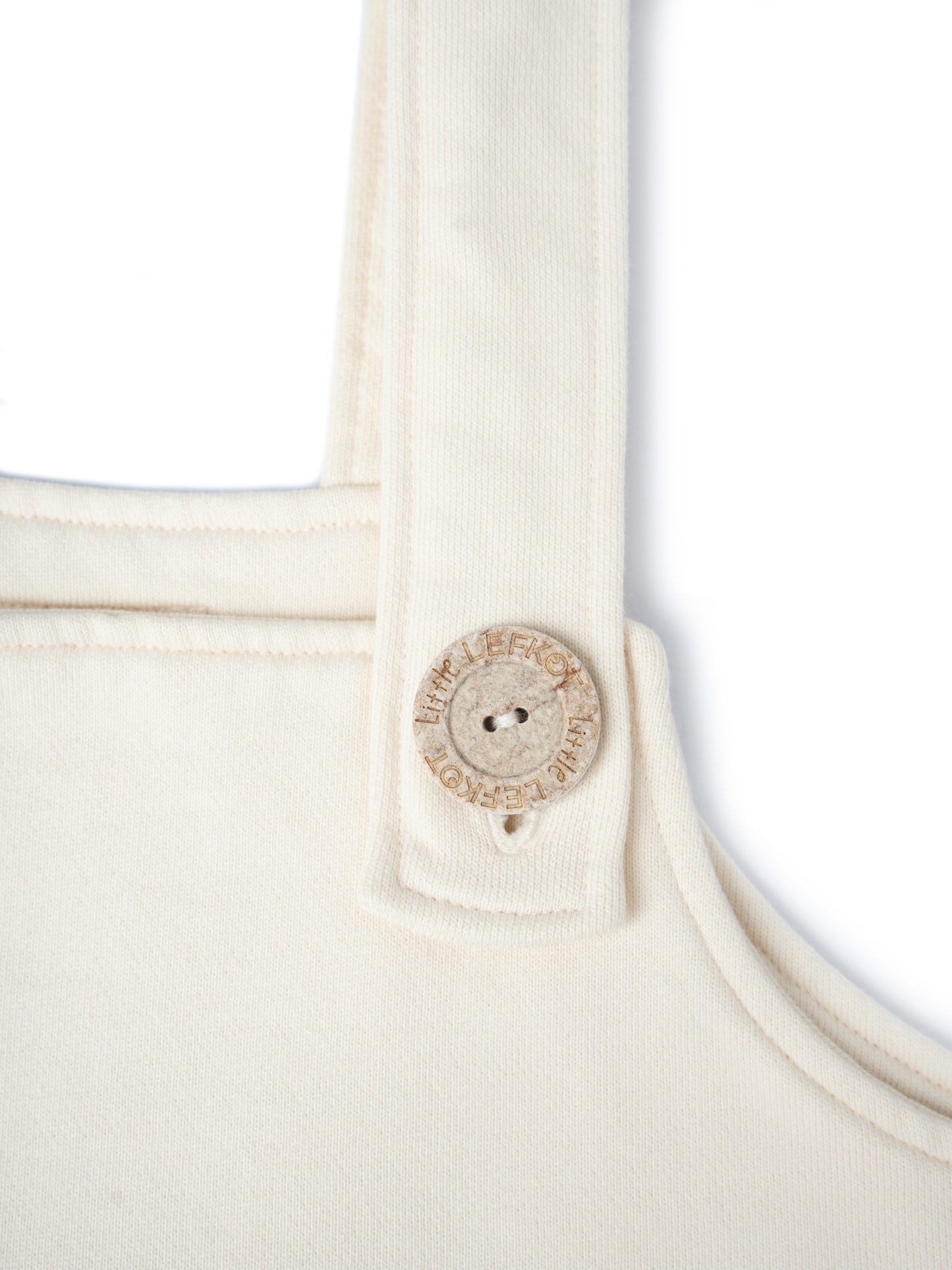 Jardineiras Oversize em Algodão – Bege