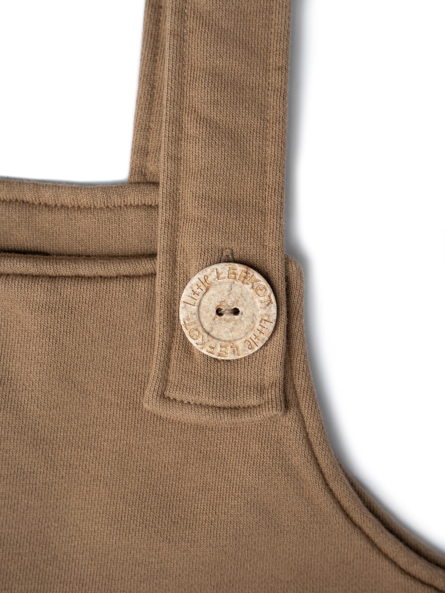 Peto de algodón extragrande – Marrón