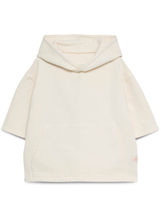 Sweatshirt Oversize com Capuz – Bege