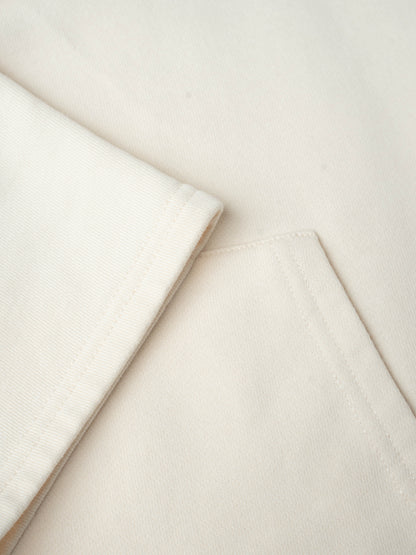 Sweatshirt Oversize com Capuz – Bege