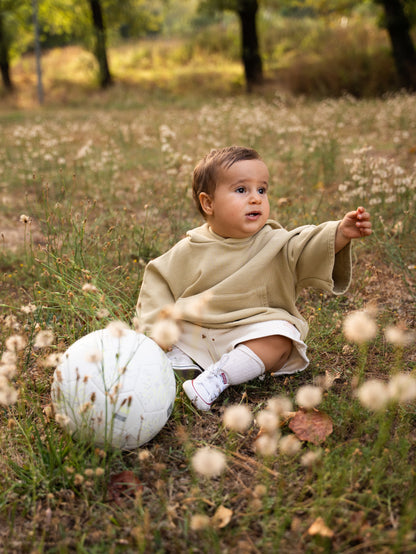 Sweatshirt Oversize com Capuz – Verde Oliva
