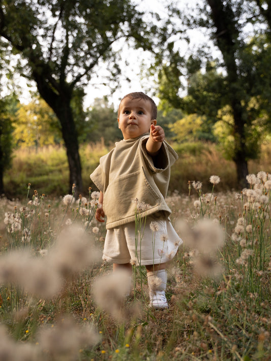 Sweatshirt Oversize com Capuz – Verde Oliva