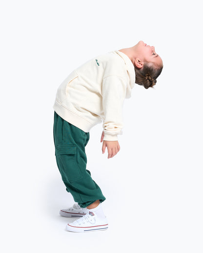 Calça Verde com Bolso Lateral