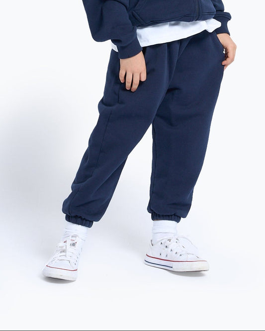 Hoodie Azul Cardado com Fecho