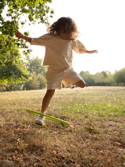 T-shirt Oversize em Algodão – Bege